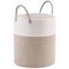 Comércio Exterior Estilo Europeu Corda de algodão Cesta de roupas sujas Doméstica Oversized Roupas sujas Cesta Tecida Cesta de armazenamento Bebê Brinquedo Cesta de armazenamento
