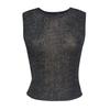 Nuevo chaleco de verano para mujer, sexy, a la moda, sin mangas, transparente, ajustado