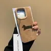 Funda para Teléfono Móvil Ins Coreana de Cuero Marrón Dachshund Adecuada para Iphone17 Apple 16Promax Nuevo 14/13