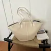 Bolso de Hombro Transfronterizo de Alta Gama para Viajes Diarios, Bolso de Hombro Tejido de Tendencia Retro para Viajes Diarios, Bolso de Gran Capacidad Moderno y Elegante para Debajo del Brazo