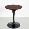 Capa de mesa redonda lavável em estilo nórdico, capa de toalha de mesa redonda para sala de estar, bar de chá, capa à prova d'água para mesa de jantar pequena, feita sob medida pelo fabricante