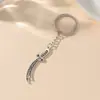 El Popular Llavero Anillo de Acero Inoxidable Árabe de Amazon es un Llavero Pequeño, Exquisito y de Moda con un Toque de Lujo
