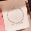 Pulsera Calada de Rombo de Circonita Transfronteriza Europea y Americana, Joyería de Mano Exquisita de Lujo Ligero de Alta Gama, Personalidad, Banda para la Mano, Temperamento, Versátil para Mujeres