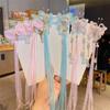 Nuevo tocado de estilo antiguo para niños, disfraz antiguo de princesa, colgante de flor, horquilla, estilo chino, accesorios para el cabello Hanfu para niña pequeña, tocado de flores