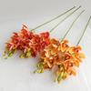 Pintura a óleo simulação de cor sentir grande flor Huilan abraço balde lanche de Ano Novo flor decoração simulação flor falsa 11 flor cymbidium