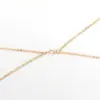 Novos Produtos Transfronteiriços Europeus e Americanos, Modernos e Simples, Corrente de Corpo Sexy com Strass, Corrente de Corpo Estrela de Cinco Pontas