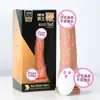 Dildo teledirigido Fanara, vibrador telescópico, masturbador femenino, pene vibrador lamedor de lengua, juguete sexual para adultos