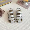 Sandalias de Diadema de Moda para Niños 2026 Verano Nuevas Sandalias Tipo Birkenstock Estilo Coreano para Niñas Zapatos de Playa de Suela Suave para Niños Modernas