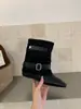 Primer Encuentro Temporada Botas Delgadas Botines Cortos para Mujer 2026 Nuevo Estilo Botas Cónicas Maillard Botas Martin Botines Individuales de Otoño e Invierno