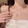 Collar de Perlas de Lujo Ligero de Nicho 2025 para Mujer Cadena de Suéter de Mariposa Versátil de Gama Alta Cadena para Clavícula Gargantilla Venta al por Mayor