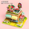 3D Estéreo Jigsaw Card Aluno DIY Handmade Montado Imagem Educação Infantil Puzzle Puzzle Stall Grande Imagem Emendada