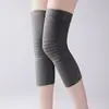 Rodilleras finas de algodón para abrigar, adecuadas para hombres y mujeres con piernas frías, protección para la articulación de la rodilla, antideslizantes para dormir y correr