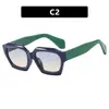 Transfronterizo 25 Modelos Nuevos de Gafas de Sol Poligonales Irregulares, Modernas y Personalizadas, Estilo Callejero de Gama Alta, Gafas de Sol Anti-UV