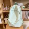 Mochila nueva estilo japonés, moderna y estéticamente agradable para niñas, adecuada para estudiantes de secundaria y preparatoria, casual, simple y con gran capacidad