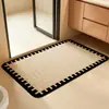 Alfombrilla Absorbente de Agua para Baño Estilo Nórdico Simple Alfombrilla Antideslizante para Inodoro Alfombrilla de Diatomeas Resistente al Desgaste Suministro Directo del Fabricante