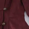 Estilo Europa Cruz Z 2026 Nueva Moda Temperamento Chaqueta Abrigo de Gamuza para Mujer al por Mayor Hebilla de Nudo de Cuerda 6318244
