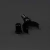 Anillo Ajustable Móvil Anillo en C Accesorios de Joyería Acrílicos Anillo de PC Irrompible Soporte de Anillo Forma de Portador de Antorcha Cuentas para Anillo
