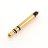 Fornecimento de plugue de fone de ouvido de 2,5 mm e 3,5 plugue 4,5 placa 6,0 placa de tom único três quatro pólos expostos 14 mm