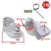 Adecuado para Ventiladores de Piso, Soportes Oscilantes de Pie, Ventiladores de Mesa de Cuello de Cisne, Ventiladores de Pared, Accesorios de Conexión para Soporte de Motor Oscilante de Cuello de Ventilador