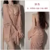 Lencería Sexy, Camisón Sexy, Camisón Transparente para Mujer Tallas Grandes, Bata de Encaje con Liguero Seductores, Uniforme de Deseo Puro al por Mayor