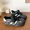 Zapatillas de entrenamiento retro alemanas para mujer, nuevos zapatos casuales de moda 2026 para mujer, zapatos blancos estilo campus estudiantil, hechos a medida
