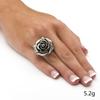 Anillo Chenrui Wish personalizado de la serie Rosa Negra retro, anillo transfronterizo, joyería directa para mujer