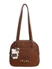 Design Coreano de Cor Pura Simples e Fashionável Roupa de Trabalho 2025 Outono e Inverno Pingente Nova Bolsa Transversal Boston para Mulheres