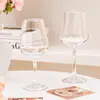 Taça de Champagne de Plástico Acrílico para PC Transparente Resistente a Estilhaços Resistente a Altas Temperaturas Restaurante Ocidental Bar Taça de Vinho Taça de Vinho Tinto
