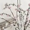 Ramas de Sauce de Nieve Artificial con Flores de Loto Colgantes para Decoración Floral de Sala de Estar en Casa, Accesorios para Fotografía de Hotel y Alojamiento