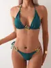 Bikini de Tres Piezas Push-Up Nuevo Estilo Europeo y Americano 2026, Traje de Baño Sexy de Dos Piezas para Mujer
