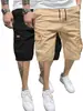 Comercio Exterior Transfronterizo Pantalones Cortos de Secado Rápido para Hombre 2026 Verano Color Sólido Sueltos Transpirables Resistentes al Desgaste Pantalones Cortos de Trabajo para Exteriores Venta al por Mayor