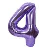 Nuevo globo morado digital de aluminio de 40 pulgadas para decoración de fiesta y vacaciones, globo grande de película de aluminio digital al por mayor