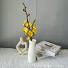 Simulação de Wintersweet ramos de Wintersweet arranjo de flores bonsai decoração todos os tipos de Wintersweet shopping center decoração interna e externa simulação de flor de ameixa