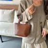 Bolso de Mano de Gran Capacidad para Mujer Directo de Fábrica Otoño/Invierno 2026 Nuevo PU Color Sólido Simple para el Hombro