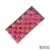 Fabricante Original Atacado Azul Gelo Triturado Spray Colorido Sabonete Rosa com Caixa de Presente Loja de Flores Material Flor de Sabão Cabeça