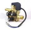 Lavadora de alta presión portátil para el hogar, bomba para lavado de autos, cabezal de bomba, dispositivo de lavado de autos, accesorios de montaje de cabezal de bomba cuadrado de cuatro ángulos dorado