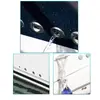 Acero Inoxidable 316 Rosca Parcial Salida de Agua Agujero de Ventilación Tapón de Drenaje y Aguas Residuales Marinas Accesorios de Ferretería para Yates Conector de Manguera