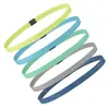 Diadema deportiva personalizada de fábrica, banda para el cabello de verano, diadema absorbente de sudor para fitness y running, banda para el cabello antideslizante y antitranspirante para yoga