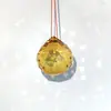 Bola de Iluminación de Cristal de 20 mm Cristal K9 Habitación Dormitorio Cortina de Cuentas para Puerta Accesorios Cortina de Puerta Colgante para Fiesta de Bodas