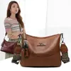 Bolso de cubo simple y versátil, estilo transfronterizo, bolso de hombro de alta calidad, bolso cruzado lujoso y elegante, bolso de mamá vintage de múltiples capas