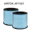 Filtro para purificador de ar AIRTOK AP1001 compatível com Amazon, filtro de carvão ativado para remoção de formaldeído e eliminação de odores