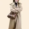 Bolso de Hombro de Cuero Suave para Mujer, Gran Capacidad, Bolso de Moda Nuevo para Mujer, Bolso Tote Cruzado Casual de Gama Alta de Nicho