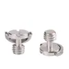 Adaptador de Tornillo de 1/4 a 3/8 para Cámara, Tornillo Largo de Hierro, Accesorios de Fotografía, Tornillo de Conversión CNC
