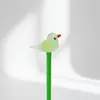 Pájaro de vidrio artificial arreglo floral eterno comercio exterior transfronterizo artesanías de Zibo Boshan decoración para coche y escritorio de oficina