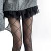 Meias de Malha Prata com Diamantes para Outono e Inverno para Mulheres, Meia-calça Fina Brilhante Desejo Puro Branco Leite, Leggings Pretas de Seda Emagrecedoras