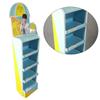 Lateral Corrugada Vertical Rack de Exposição de Produtos em PVC Rack de Exposição em Placa KT Rack de Exposição Placa Andy Placa Chevron Armário de Exposição Personalização