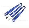 Lanyard de transferencia térmica del fabricante con clip de cocodrilo lanyard para certificado clip de etiqueta de fábrica lanyard con clip para número de trabajo lanyard para tarjeta de pecho