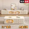 Mueble de TV de madera maciza para sala de estar, nuevo modelo 2026, diseño moderno y minimalista, mueble de pie, nueva mesa de centro, soporte de TV