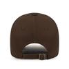 Boné de Baseball Novo com Furos Primavera e Outono Vintage Lavado com Letra Chapéu de Uso Casual para Viagem Masculino e Feminino Chapéu de Sol