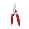 Tesoura Reta para Manicure Cortador de Unhas Afiado em Forma de U Ferramentas de Manicure para DIY Extensão Francesa Corte de Unhas